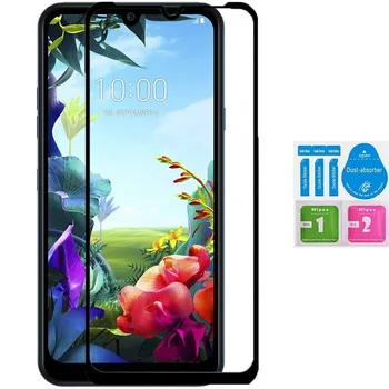 Перейти на Алиэкспресс и купить 1x закаленное стекло для LG K40s Полный ЖК-экран протектор комплект