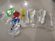 Tapas de uñas suaves para gatos, pegamento adhesivo 5x, aplicador 5x, XS, S, M, L, cubierta, gato, pata, garra, zot, 100 Uds.