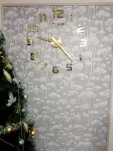 Large Clock Stickers Watch Mirror Duvar Saat Quartz Acrylic Luminous Modern Horloge New