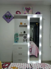 Table-Lamp-Bulb Makeup-Mirror-Light Vanity-Dressing Touch-Dimming Led Hollywood 3-Modes