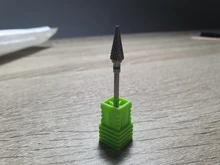 Dmoley-broca de carburo de tungsteno para manicura, accesorio de equipo de arte de uñas, pulidor de limas