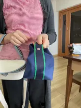 Makeup Pouch Toiletry-Bag Canvas Travel Women Waterproof Fashion New Simple