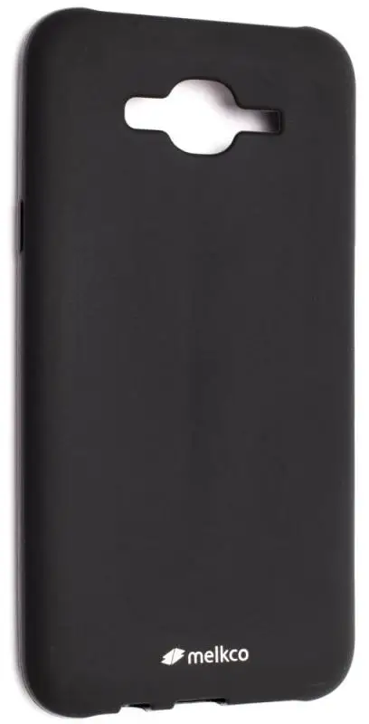 Чехол силиконовый для Samsung Galaxy J7 Neo Melkco Poly Jacket TPU (Черный матовый) | Мобильные
