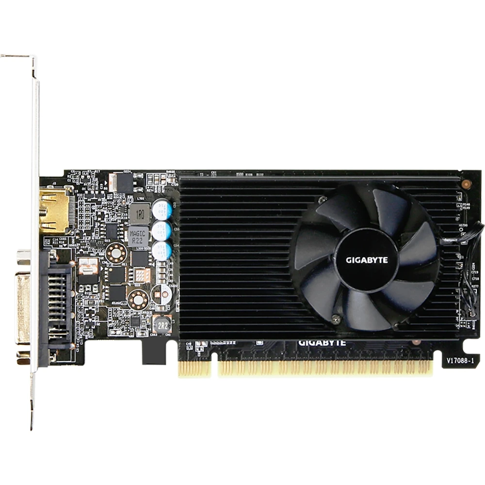 Видеокарта Gigabyte nVidia GeForce GT 710 2048MB 5010MHz 64 bit RTL [GV-N710D5-2GIL]