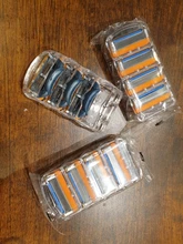 Razor-Blades Gillette Fusion Straight 5-Safety Shaver Cassettes Manual for 5-Layer German