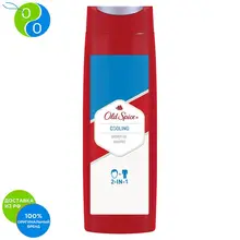 Гель для душа и шампунь 2в1 Old Spice Классический аромат Cooling 400 мл