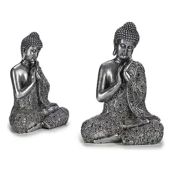 

Garden statues Silver Resin Silver (18 x 33 x 22 cm)