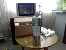 Kit de sistema generador de CO2 para acuario, cilindro generador de co2 de acero inoxidable, Kit de Reactor de dióxido de carbono para plantas