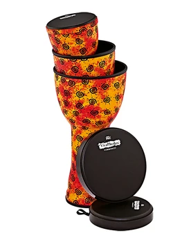 

VR-SDJSET-NH soft sound series jambe set 8, 10 and 12 ", plastic Napa, Viva rhythm