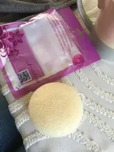Forma redonda Konjac esponja Puff cosmético de limpieza esponja Natural, esponja Konjac lavado Flutter limpiador Facial piel limpia herramientas