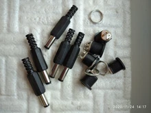 DIY Adapter Connector Jack-Socket Male-Plug Pin Pcb-Mount Plug-Jack DC 10PCS