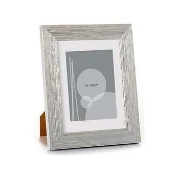 

Photo frame Gift Decor Silver (15 x 20 cm)