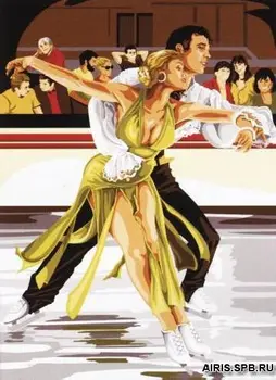 

Se929-427 Kanva with a pattern SEG de Paris 'figured catane' 45*60 cm