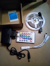 Tape Led-Light Remote Bluetooth Waterproof Smd 2835 Diode Flexible Ribbon RGB DC12V 