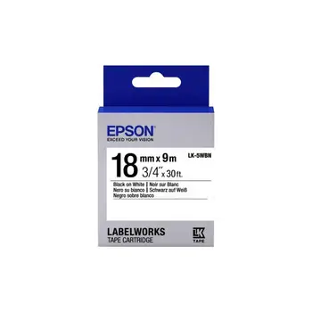 

TAPE - LK-5WBN STD BLK-/WHT 18/.