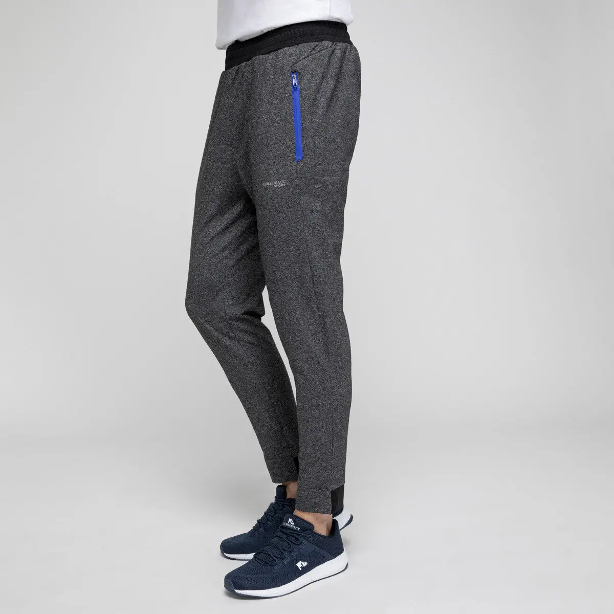 FLO MILAN PANT Dark Mel серый мужской спортивный костюм LUMBERJACK