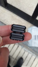 Anillo de núcleo de ferrita para Cable de alimentación, cuentas de Choke RFI EMI, filtro supresor de ruido para Cable de alimentación, Cable de Audio de antena USB de 3,5mm/ 5mm, 5 uds.