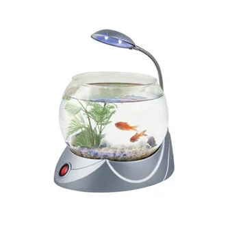 

Aquarium hailea round 2,5 L Silver