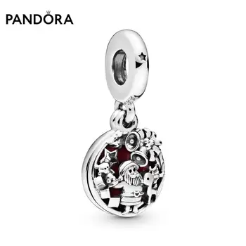 

Pandora charm silver 925 original pendant Christmas engraved with PANDORA "Peace Love. Joy"