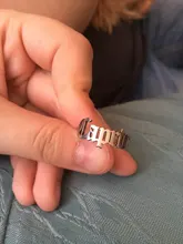 Anillos del zodiaco de acero inoxidable para mujeres y hombres, joyería minimalista de 12 Constelaciones, con diseño de letras, Leo Aries