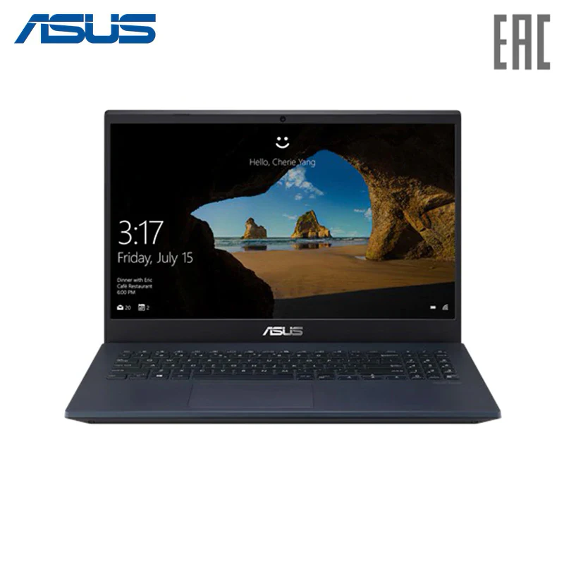 Ноутбук Asus X571GT BQ420T 15.6&quot FHD IPS/i5 8300H/8Gb/512Gb SSD/No ODD/GTX 1650 4Gb/Win10 Star Black (90NB0NL1 M06880)|Ноутбуки| |