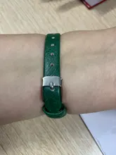 Relojes rectangulares de cuarzo para mujer, elegantes relojes de pulsera femeninos Ulzzang de marca de lujo, de cuero negro y verde