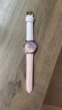 Reloj de las mujeres de color colorido diseño multicolor Retro de cuero banda analógica de aleación de cuarzo reloj de pulsera regalo YE1