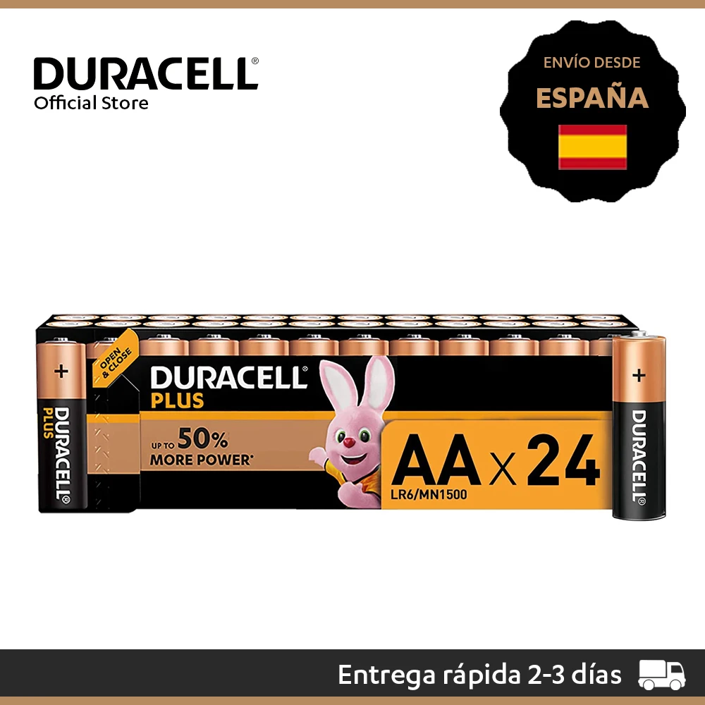 Blister de 4 pilas alcalinas Duracell Optimum 1,5V - AA, LR6, MN1500