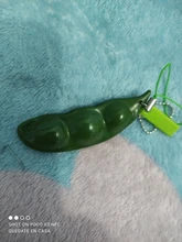 Juguete para apretar Infinite Edamame, llavero de guisantes, hoyuelos, juguetes antiestrés de descompresión
