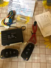 Hippcron-cerradura de puerta Central de coche, sistema de entrada sin llave, botón de inicio, llavero, Kit Universal de 12V