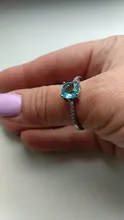 Huitan-anillo cuadrado de piedra azul para mujer, accesorios sencillos minimalistas, sortija, banda, joyería Anillos De Compromiso elegantes