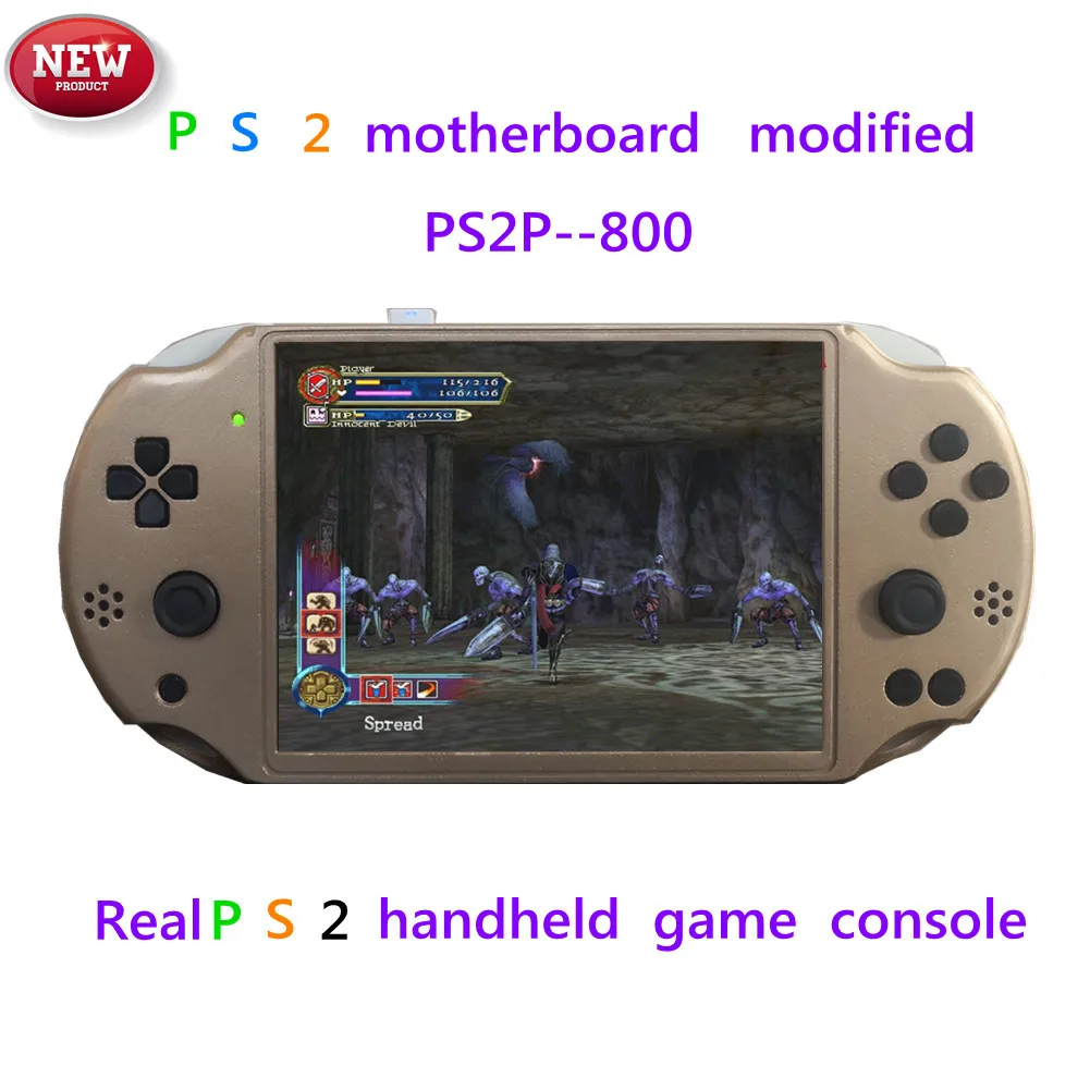 아케이드 컬렉션 IPS 휴대용 게임 콘솔, P/S2 마더보드 수정, 라즈베리 파이 없음, 시뮬레이터 비디오 보드 게임 없음, 8 인치