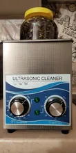 Jewelry-Cleaner Bath Ultrasonic Glasses Wash Portable 2L Granbo 120W No with Heater-Timer