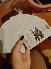 Juego de cartas de Tarot oculta, oráculo, fiesta familiar, tablero de naipes, juegos de adivinación, PDF