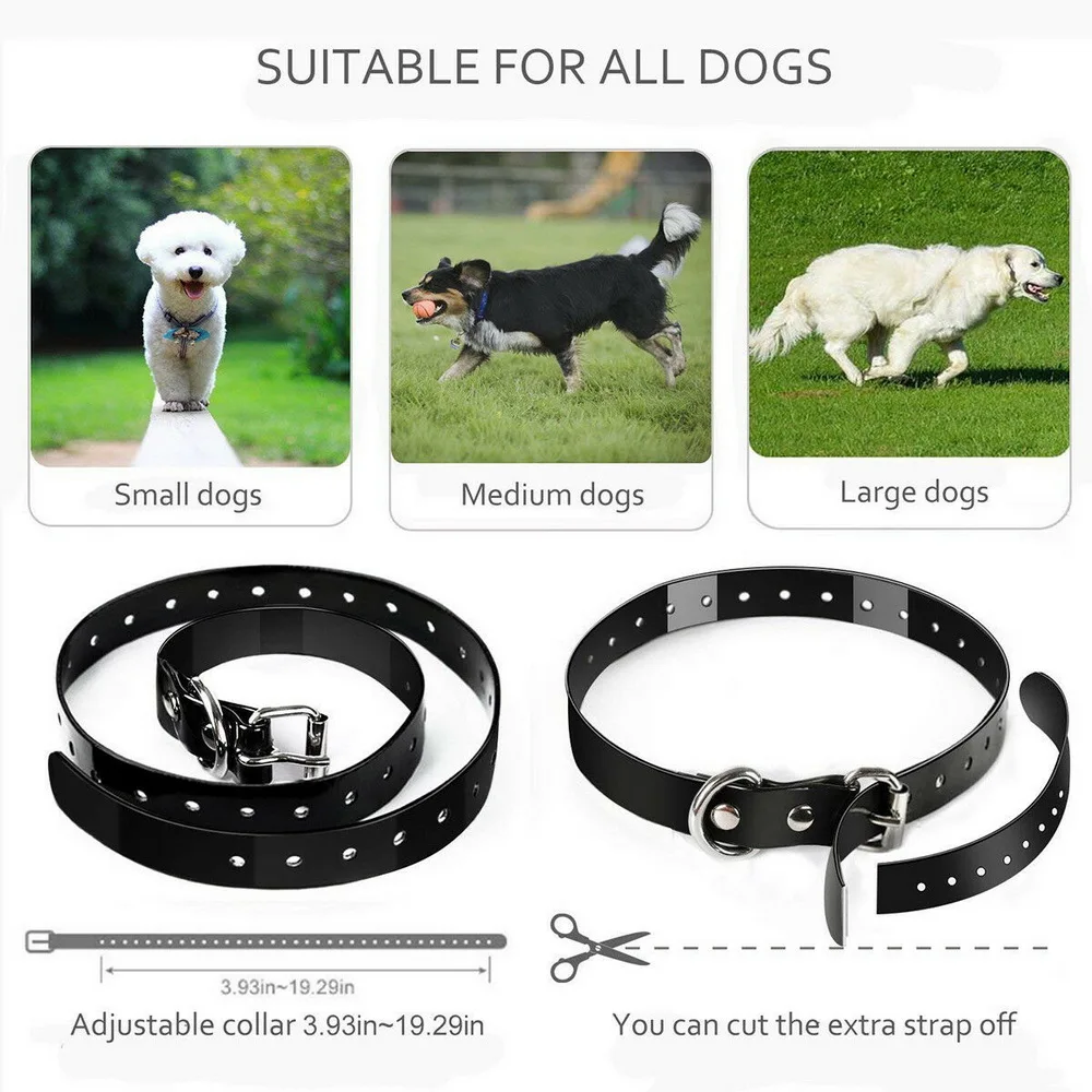 Rechargeable Electric Remote Dog Training Shock Collar Waterproof For 1/2 Dogs 100g2280