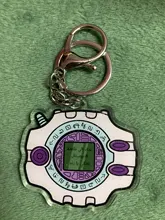 FANGQINGMAO-llavero personalizado de acrílico, charm, transparente, de plástico epoxi, transparente