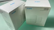 Aqara-Minisensor inalámbrico para puerta y ventana Zigbee, dispositivo pequeño de detención de movimiento con conexión inalámbrica funciona con la aplicación Mi Home para Xiaomi mijia Smart home, modelo Zigbee