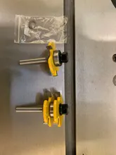 Conjunto de brocas para enrutador, mango de alta calidad, herramienta de corte de madera de 3/4 pulgadas, 8 mm, RCT, 2 uds.