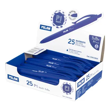 

Ballpointpen MILAN P1 TOUCH Blue 25 piece (S) REF: 176510925