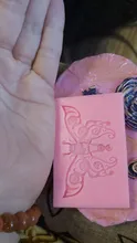Gumpaste Mold Cake-Decorating-Tools Cupcake Frame Silicone-Mold 3d-Craft Baking Fondant