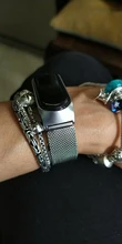 Pulsera de Metal para Xiaomi Mi Band 3, 4, 5, 6, sin tornillo, de acero inoxidable