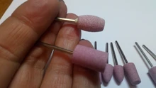 Taladro de cerámica para uñas, cabezales eléctricos de repuesto para manicura, pulido para manicura y pedicura, 12 Uds.