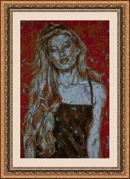 

CROSS STITCH KIT PANDATHREAD MODERN AND SURREAL 33307