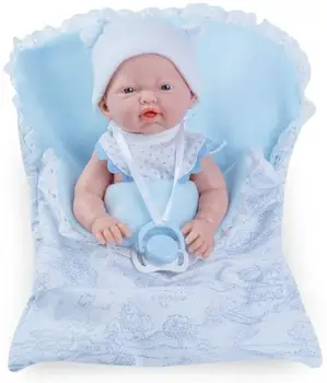 

Baby Doll with blanket included 26 centimetros with soother body vinyl Nines d'Onil doll craft