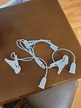 Light-Socket Base Desk-Lamp-Holder Gooseneck Clip-On-Cable Us-Plug On-Off-Switch Flexible