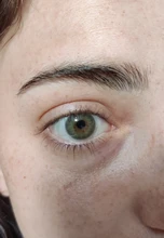 MOONZI marrón avellana anual lentes de contacto de color para los ojos pequeña belleza alumno 2 unids/par grado de miopía receta