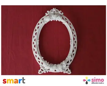

Simo Silicone Trivets Mirror Frame Soap and Scented Stone Mold