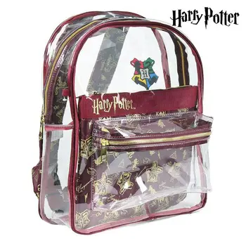 

School Bag Harry Potter 72902 Transparent Maroon