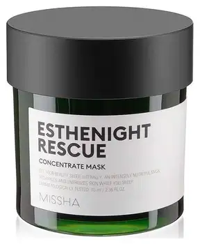 

Missha Esthenight Rescue Concentrate Mask ночная питательная маска с оливковым маслом, 70 мл