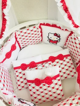 

Комплект в кроватку «Hello котик» Комплекты в круглую/овальную кроватку